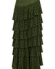 PatBO PatBO Martina Lycra Ruffle Maxi Skirt - 4