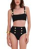 Patbo PatBO Merian Knit High Waisted Bikini Bottom - 3