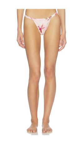 PatBO PatBO Orchid Bloom Bikini Bottom