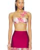 PatBO PatBO Orchid Bloom Bikini Top - 1