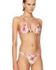 PatBO PatBO Orchid Bloom Lycra Triangle Bikini Top - 2