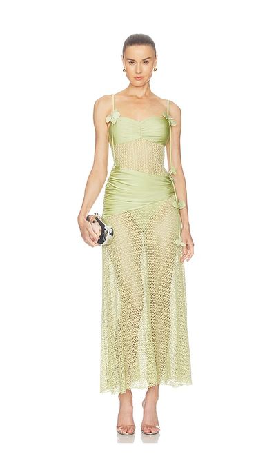 PatBO PatBO Petal Long Dress