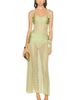 PatBO PatBO Petal Sheen Flower Applique Beach Dress - 1
