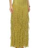 PatBO PatBO Petal Sheen Mesh Maxi Skirt - 2