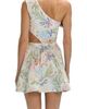 PatBO PatBO Seaweed One Shoulder Mini Dress - 2
