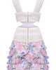 PatBO PatBO Seaweed Trim Mini Dress - 4