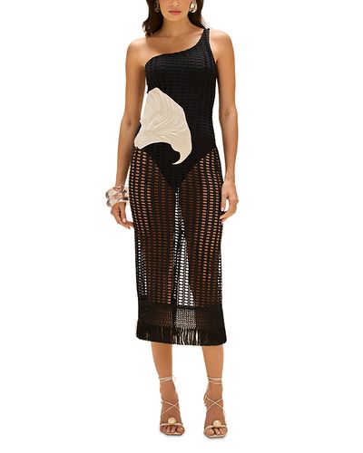 mesh beach dress cover up Mermaid Mesh Coverup Dress