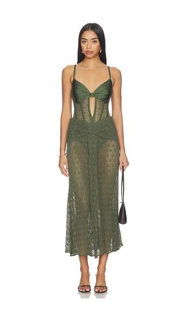 sequin halter midi dress Ophelia Sequin Halter Midi Dress with Slit – Minuet Apparel main image 1