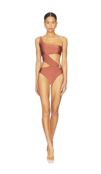 PatBO PatBO x Camila Coelho Golden Lune Bodysuit