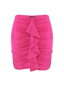 PatBO Women's Aurora Ruffle Miniskirt