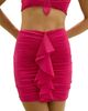 PatBO Women's Aurora Ruffle Miniskirt - 3