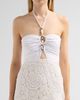 PatBO Women's Gal Embroidered Crochet Mini Dress - 5