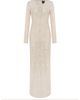 PatBO Women's Iara Crochet Plunge Maxi Dress - 1