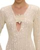 PatBO Women's Iara Crochet Plunge Maxi Dress - 6
