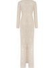 PatBO Women's Iara Crochet Plunge Maxi Dress - 8