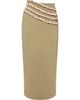 PatBO Women's Jade Knit Midi-Skirt - 6