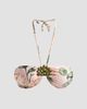 PatBO Women's Lotus Bandeau-Style Bikini Top - 1
