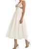 PatBO Women's Seaweed Shell Embroidered Cotton Midi-Dress - 4