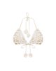 PatBO Women's Sunstone Flower Appliqué Bikini Top - 5