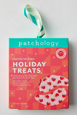 Patchology Patchology Holiday Treats Cooling & Hydrating No-Slip Eye Gel Gift Set in Orange at Urban Outfitters