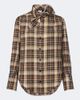 Patou Patou Bow-detail checked cotton shirt - 1