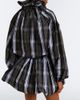 Patou Patou Bow-detail checked top - 4