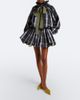 Patou Patou Bow-detail checked top - 5