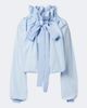Patou Patou Bow-detail cotton poplin blouse - 1