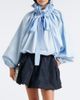 Patou Patou Bow-detail cotton poplin blouse - 2