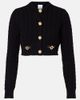 Patou Patou Cable-knit wool and cashmere cardigan - 1