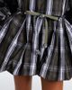Patou Patou Checked balloon miniskirt - 3