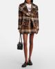 Patou Patou Checked double-breasted wool-blend jacket - 2