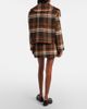 Patou Patou Checked double-breasted wool-blend jacket - 3