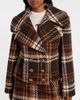 Patou Patou Checked double-breasted wool-blend jacket - 5