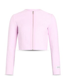 Patou Patou Collarless Zip Front Jacket