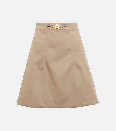Patou Patou Cotton miniskirt