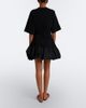 Patou Patou Faille-trimmed cotton minidress - 5