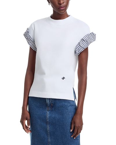 Patou Patou Faille Sleeved Tee