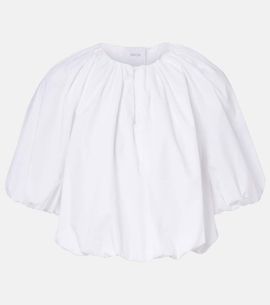 Patou Patou Gathered cotton top