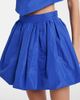 Patou Patou Gathered faille miniskirt - 4
