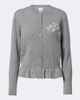Patou Patou Jacquard logo wool and cashmere cardigan - 1
