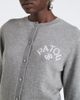Patou Patou Jacquard logo wool and cashmere cardigan - 3