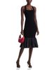 Patou Patou Long Mixed Media Faille Knit Dress - 2