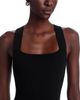 Patou Patou Long Mixed Media Faille Knit Dress - 3