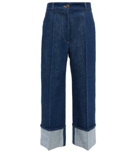 Patou Patou Mid-rise wide-leg jeans