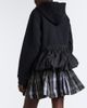 Patou Patou Peplum cotton zip-up hoodie - 5
