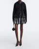 Patou Patou Peplum cotton zip-up hoodie - 6
