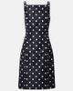 Patou Patou Polka-dot faille minidress - 1