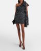 Patou Patou Polka-dot one-shoulder minidress - 2