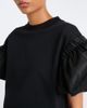 Patou Patou Puff-sleeve cotton jersey T-shirt - 3